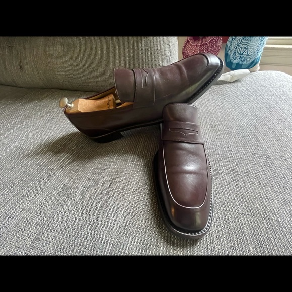 Cole Haan Collection Brown Leather Men’s Penny Loafers Dress Shoes Size 13 M - Picture 7 of 13